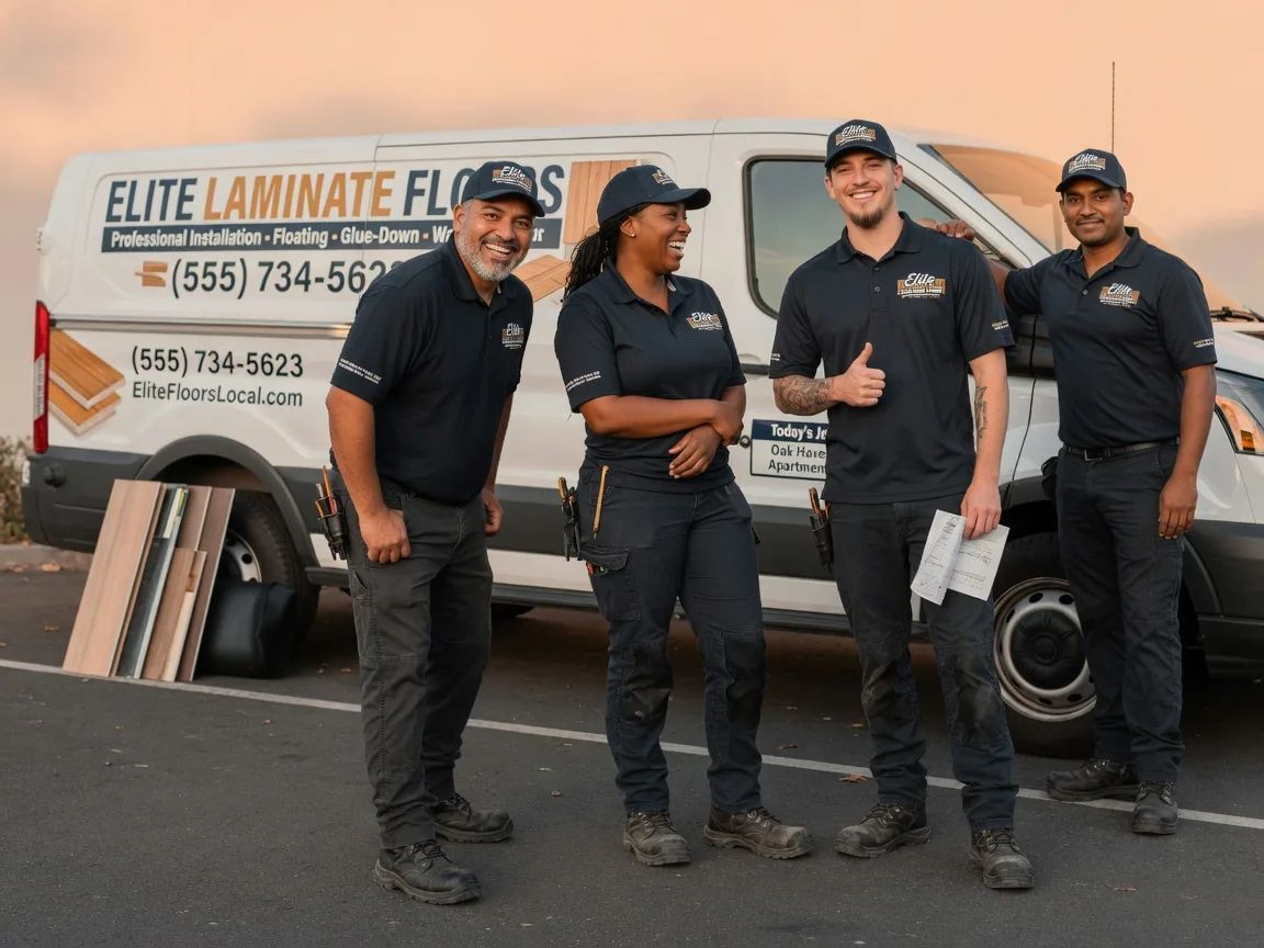 Laminate flooring installation company in Sunset, TX